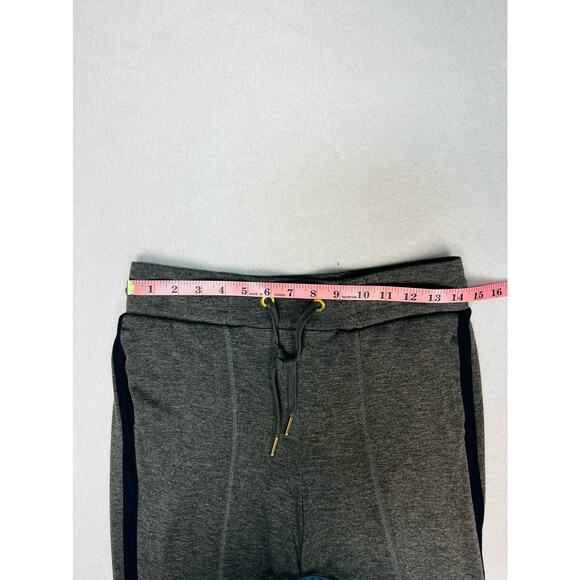 ANNE KLEIN SZ S charcoal gray heather wide leg athleisure lounge pants NWT B70 - Picture 4 of 6